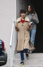 DAKOTA JOHNSON and ADDISON TIMLIN Leaves Nail Salon in Los Angeles 12/03/2019
