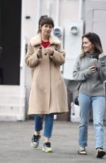 DAKOTA JOHNSON and ADDISON TIMLIN Leaves Nail Salon in Los Angeles 12/03/2019