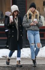 DAKOTA JOHNSON and APPLE MARTIN Out for Lunch in Aspen 12/23/2019