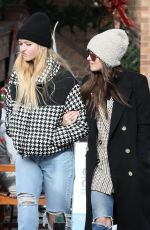 DAKOTA JOHNSON and APPLE MARTIN Out for Lunch in Aspen 12/23/2019