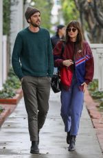 DAKOTA JOHNSON and Blake Lee Out in West Hollywood 12/04/2019