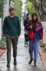 DAKOTA JOHNSON and Blake Lee Out in West Hollywood 12/04/2019