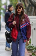 DAKOTA JOHNSON and Blake Lee Out in West Hollywood 12/04/2019
