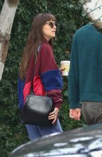 DAKOTA JOHNSON and Blake Lee Out in West Hollywood 12/04/2019