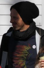 DAKOTA JOHNSON and Chris Martin Leaves Vinnie
