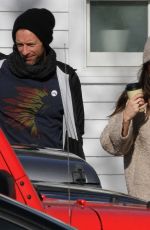 DAKOTA JOHNSON and Chris Martin Leaves Vinnie