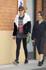 DAKOTA JOHNSON Leaves a Gym in Los Angeles 12/06/2019