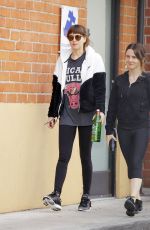 DAKOTA JOHNSON Leaves a Gym in Los Angeles 12/06/2019