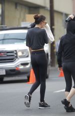 DAKOTA JOHNSON Leaves Tracy Anderson Studios in Los Angeles 12/06/2019