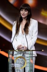 DAKOTA JOHSNON at Global Citizen Prize 2019 in London 12/13/2019