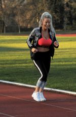 DANIELLE MASON Working Out in Los Angeles 12/30/2019