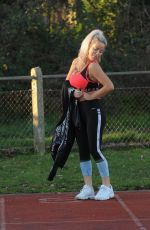 DANIELLE MASON Working Out in Los Angeles 12/30/2019