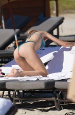 DAPHNE GROENEVELD in Bikini at a Beach in Miami 12/14/2019