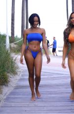 DAPHNE JOY in Bikini at a Pool in Miami 12/09/2019