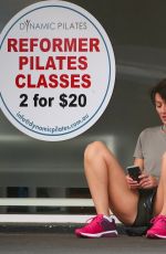 DAVINA MCCALL Arrives at a Pilate Class in Sydney 12/22/2019