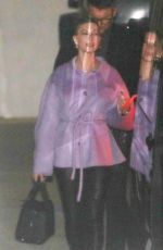 DEMI LOVAT and HAILEY and Justin BIEBER at a Night Church Service in Los Angeles 12/18/2019