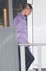 DEMI LOVAT and HAILEY and Justin BIEBER at a Night Church Service in Los Angeles 12/18/2019