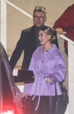 DEMI LOVAT and HAILEY and Justin BIEBER at a Night Church Service in Los Angeles 12/18/2019