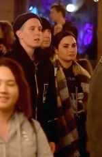 DEMI LOVATO and Austin Wilson Out at Disneyland 12/14/2019