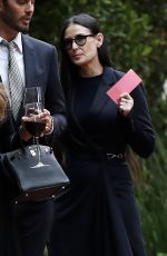 DEMI MOORE Leaves Harry Morton