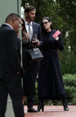 DEMI MOORE Leaves Harry Morton