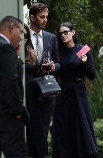 DEMI MOORE Leaves Harry Morton