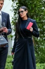 DEMI MOORE Leaves Harry Morton