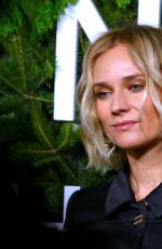 DIANE KRUGER at Chanel No. 5 In the Snow Party in New york 12/10/2019