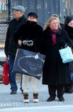 DIANE KRUGER Out for Christmas Shopping in New York 12/19/2019