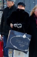 DIANE KRUGER Out for Christmas Shopping in New York 12/19/2019