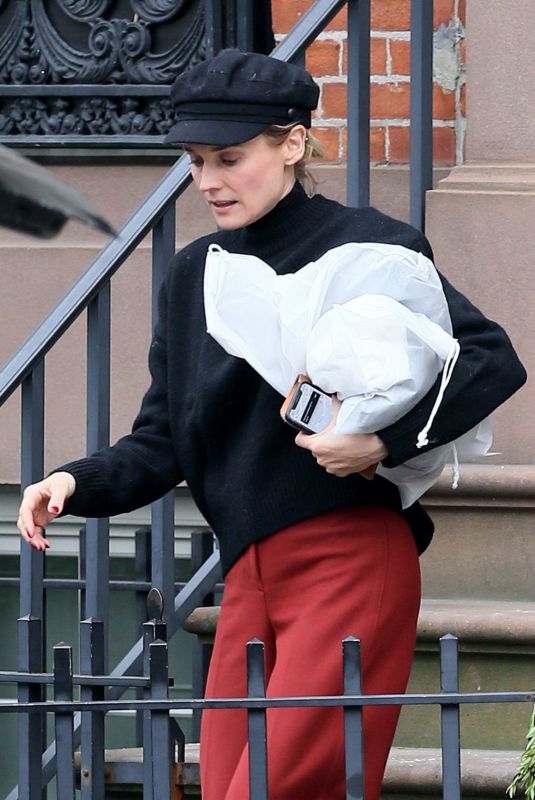 DIANE KRUGER Out in New York 12/27/2019