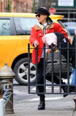 DIANE LRUGER Out in New York 12/12/2019