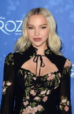 DOVE CAMERON at Frozen Broadway Musical Premiere in Hollywood 12/06/2019