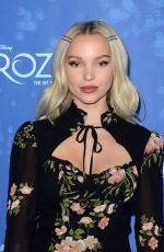 DOVE CAMERON at Frozen Broadway Musical Premiere in Hollywood 12/06/2019