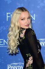 DOVE CAMERON at Frozen Broadway Musical Premiere in Hollywood 12/06/2019