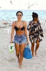 DRAYA MICHELE in Bikini at a Beach in Miami 12/06/2019