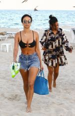 DRAYA MICHELE in Bikini at a Beach in Miami 12/06/2019