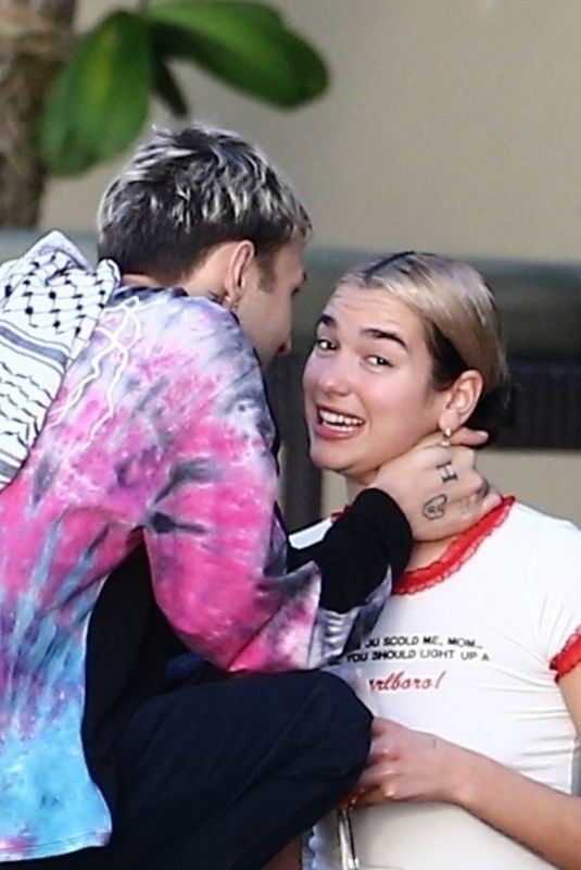 DUA LIPA and Anwar Hadid Enjoying the End of the Year in Miami 12/30/2019