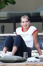 DUA LIPA and Anwar Hadid Enjoying the End of the Year in Miami 12/30/2019