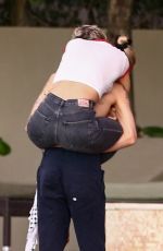DUA LIPA and Anwar Hadid Enjoying the End of the Year in Miami 12/30/2019
