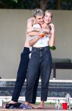 DUA LIPA and Anwar Hadid Enjoying the End of the Year in Miami 12/30/2019
