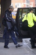 DUA LIPA and Anwar Hadid Leaves Their Apartment in New York 12/21/2019