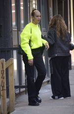 DUA LIPA and Anwar Hadid Leaves Their Apartment in New York 12/21/2019