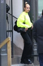 DUA LIPA and Anwar Hadid Leaves Their Apartment in New York 12/21/2019