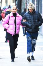 DUA LIPA and Anwar Hadid Out in New York 12/20/2019