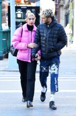 DUA LIPA and Anwar Hadid Out in New York 12/20/2019