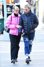 DUA LIPA and Anwar Hadid Out in New York 12/20/2019