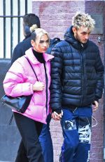 DUA LIPA and Anwar Hadid Out in New York 12/20/2019