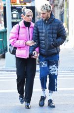 DUA LIPA and Anwar Hadid Out in New York 12/20/2019