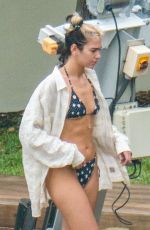 DUA LIPA in Bikini at a Pool in Miami 12/30/2019